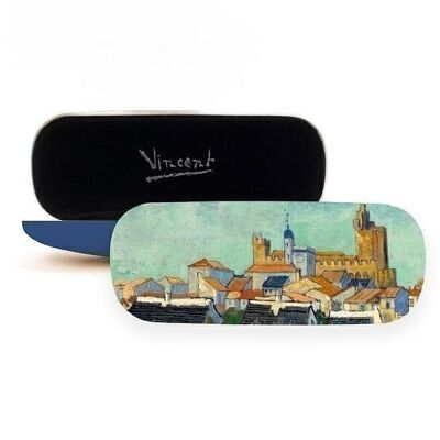 Spectacle Case, View of Saintes-Maries-de-la-Mer, Van Gogh