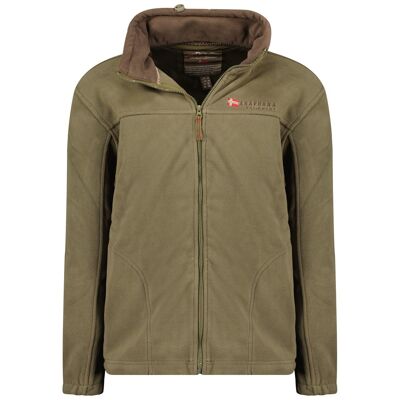 Forro polar con cremallera para hombre URANIUM KHAKI MEN 245 MCK