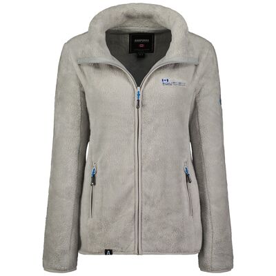 Damen-Fleecejacke mit Reißverschluss UNIQUANA GREY LADY 054 MCK