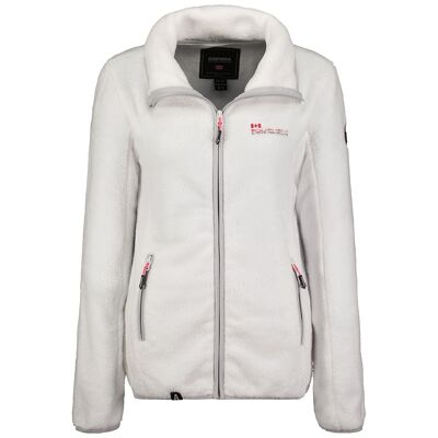 Women's Zipped Fleece UNIQUANA WHITE LADY 054 MCK