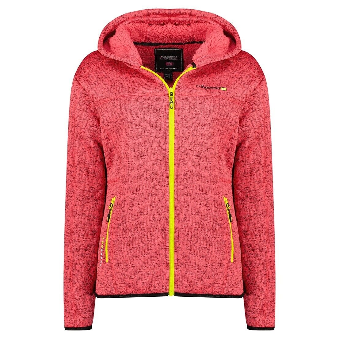 Forro polar con capucha y cremallera para mujer TORCHANA CORAL LADY 054 MCK