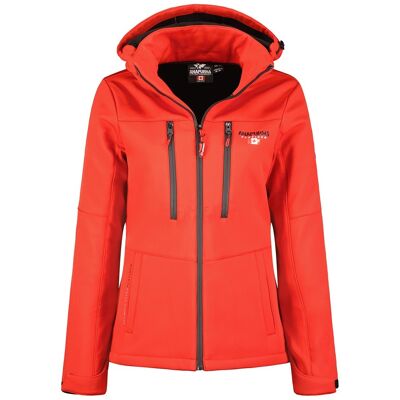 Women's Softshell TIMMEXANA RED-BLACK LADY 068 MCK