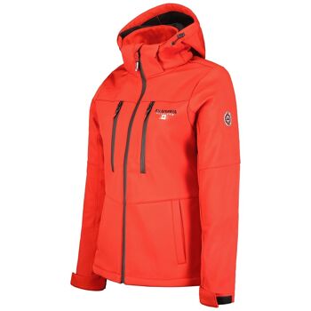 Softshell Femme TIMMEXANA  RED -BLACK LADY 068 MCK 4