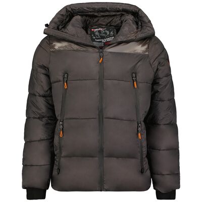 Parka uomo trapuntato con cappuccio BAYOUANA DGREY MEN 001 MCK