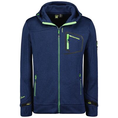 Hooded Fleece TELESCOPANA NAVY MEN 007 MCK