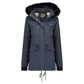 Parka Femme Avec Plusieurs Poches Sur Devant CELESTANA MCK NAVY LADY 056 1