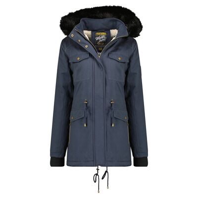 Parka Donna Con Diverse Tasche Frontali CELESTANA MCK NAVY LADY 056