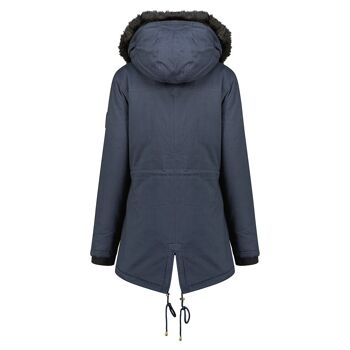 Parka Femme Avec Plusieurs Poches Sur Devant CELESTANA MCK NAVY LADY 056 3