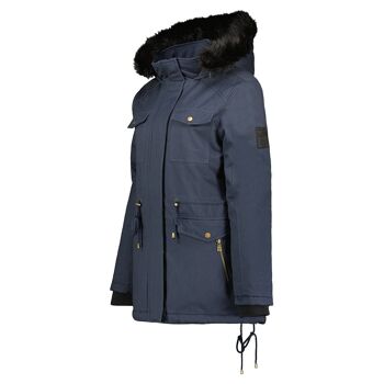 Parka Femme Avec Plusieurs Poches Sur Devant CELESTANA MCK NAVY LADY 056 4