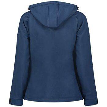 Softshell Femme Avec Capuche Réglable TACER NAVY ANA LADY 250 MCK 3