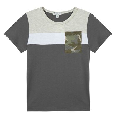 T-shirt manches courtes Oeko-Tex® avec poche#2U10012|26|4A-6A