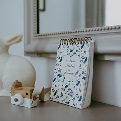 Cuaderno – libro de tarjetas de paso “pequeño amor”