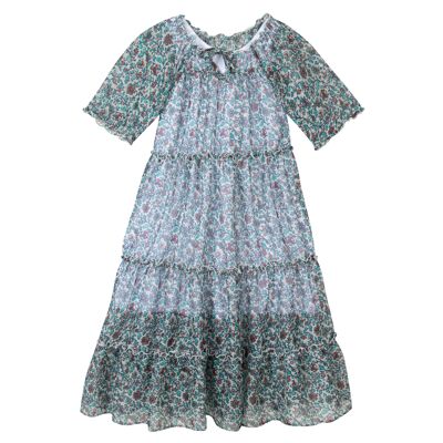 Robe bohême imprimée#2W30004|50|8A-12A