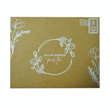 Lot de 3 Enveloppe Kraft à offrir 1