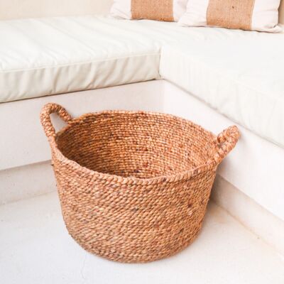 basket | laundry basket | Plant basket SAMU made of water hyacinth (3 sizes)