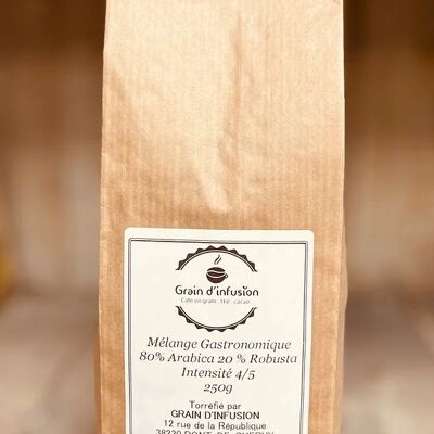 Artisan coffee Gourmet Blend in beans or ground - Roaster infusion bean