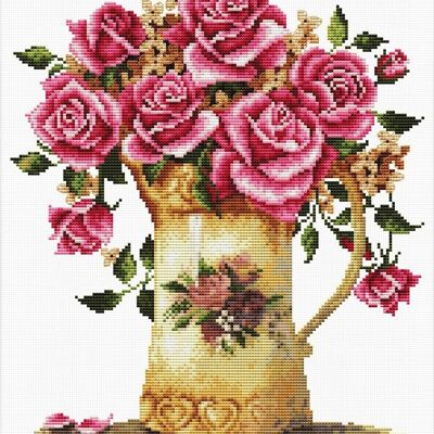 Vase à fleurs antique