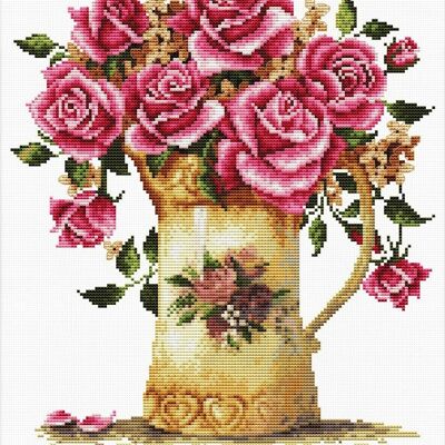 Vase à fleurs antique