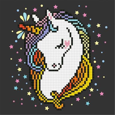 Unicornio tímido