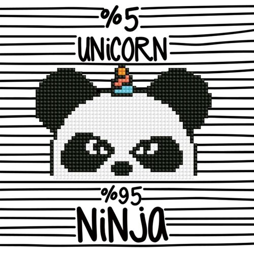 Ninja panda-corn