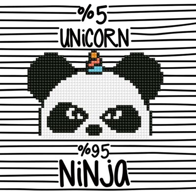 Ninja panda-corn