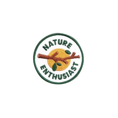 Nature Enthusiast iron-on patch for dogs