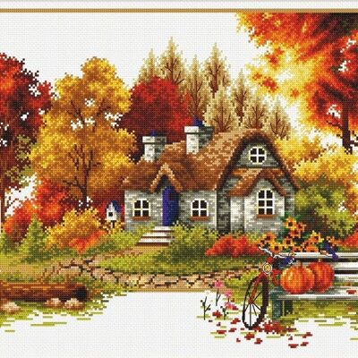 Cabaña de otoño