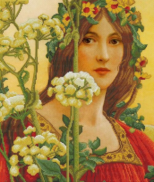 Our lady of cow parsley (Elisabeth Sontel)