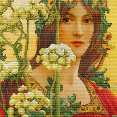 Our lady of cow parsley (Elisabeth Sontel)