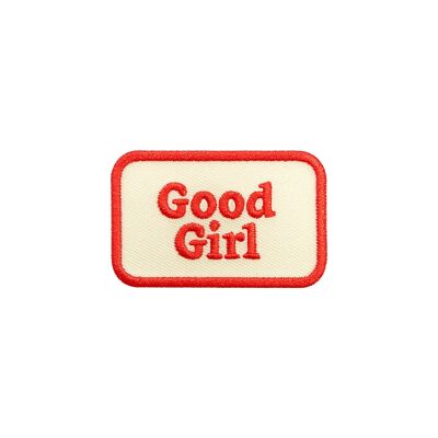 Good Girl iron-on patch for dogs