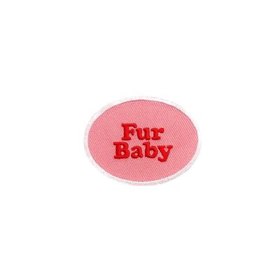 Fur Baby iron-on patch for dogs