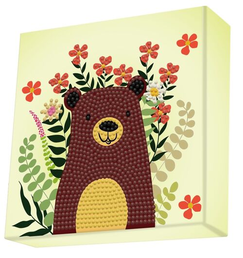 Diamond Dotz Diamond Art Kit 12X12-Honey Pot Bear Hide & Seek