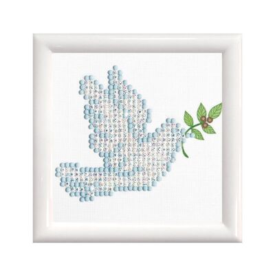 Dove of Peace DD Kit with Frame