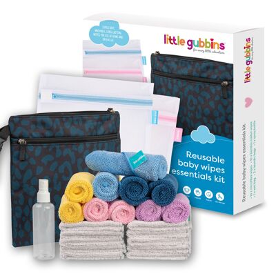 Reusable Baby Wipes Essentials Kit