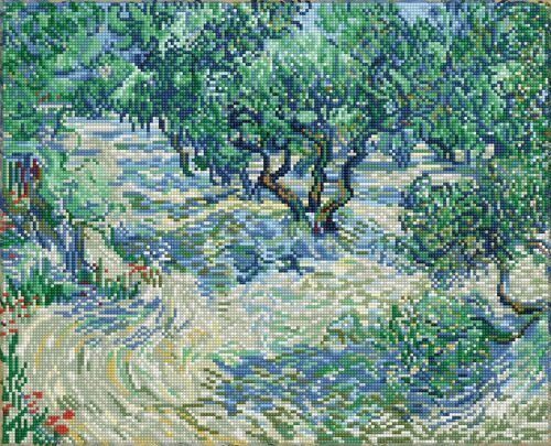 Olive Orchard (apres Van Gogh)