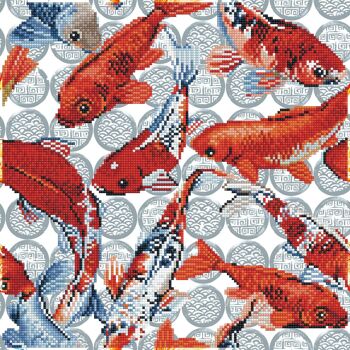 Mosaïque Koi