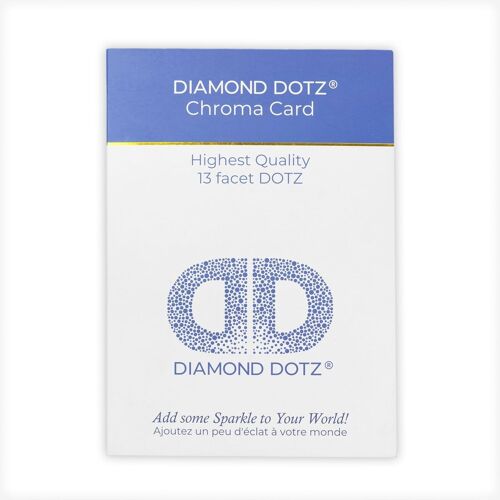 DIAMOND DOTZ Chroma Card - PRE DOTTED