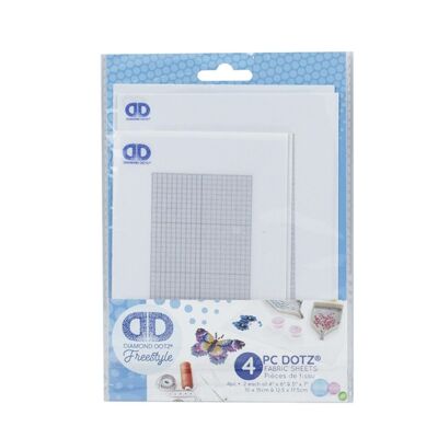 DD FABRIC PACK - GRIGLIA CON ADESIVO - 5"x 7" &amp; 4 "x 6"