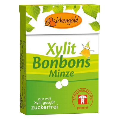 Birkengold Bonbons Minze 30 g
