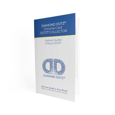 DIAMOND DOTZ Chroma Card - DOTZ Collector - Tarjeta en blanco para puntearte a ti mismo
