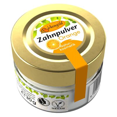 Birkengold Zahnpulver Orange 30g