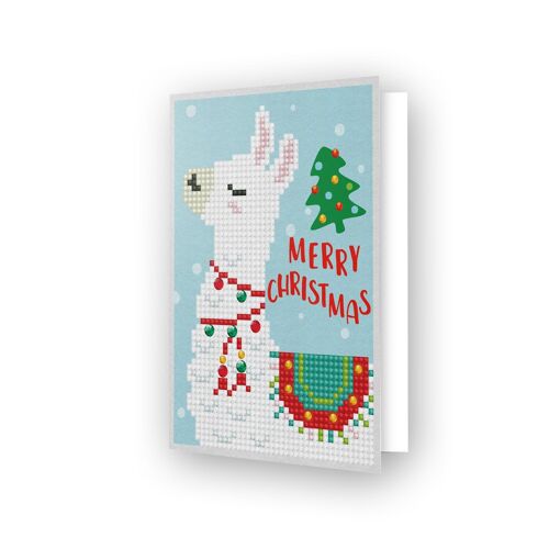 Merry christmas llama