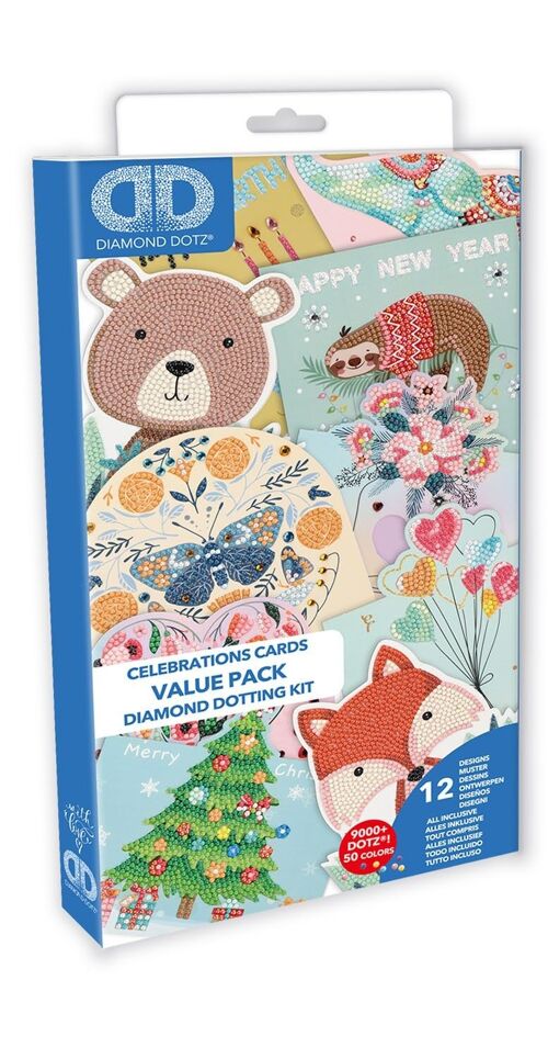 Greeting Cards Variety Value Pack 12 Cards
