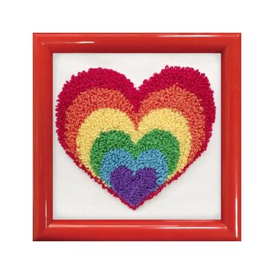 cuore arcobaleno