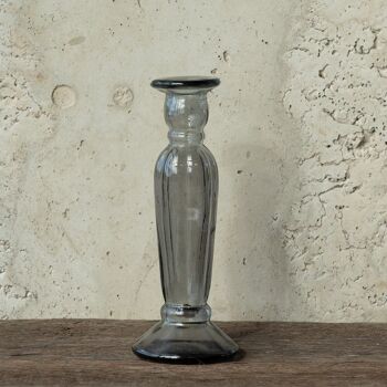 Bougeoir "Noemi" - 22 cm - 100% verre recyclé 4