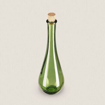 Bouteille d'huile "Lina" - 330 ml - 100% verre recyclé 2
