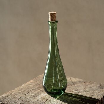 Bouteille d'huile "Lina" - 330 ml - 100% verre recyclé 3