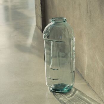 Vase de sol "Vincente" - 100% verre recyclé 3