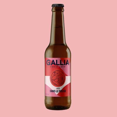 Cerveza Gallia 🍓 In The Red - Mónaco