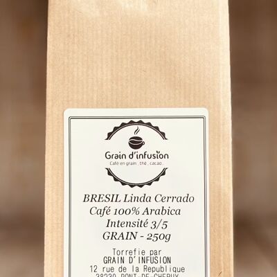 Brazil Linda Pure Cerrado Artisan Coffee Bean or Ground - Roaster Infusion Bean